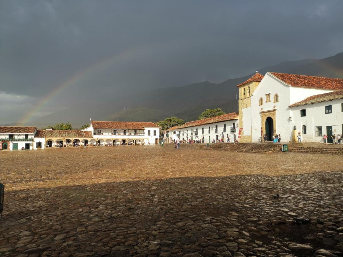 Popichi Hostel Villa de Leyva Exterior foto